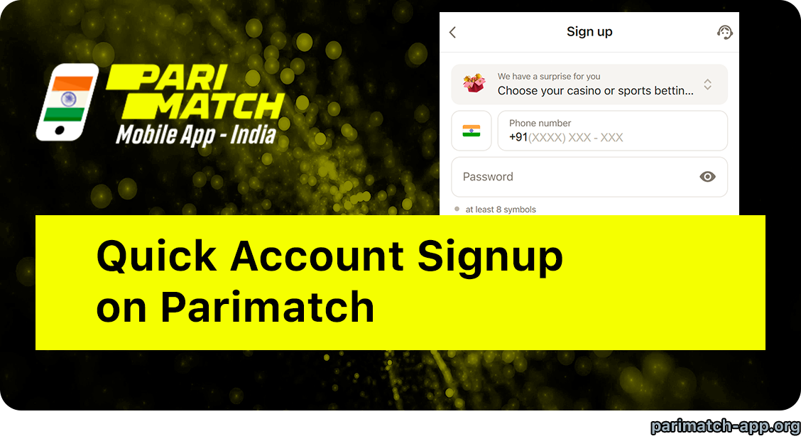 Parimatch App Sign Up