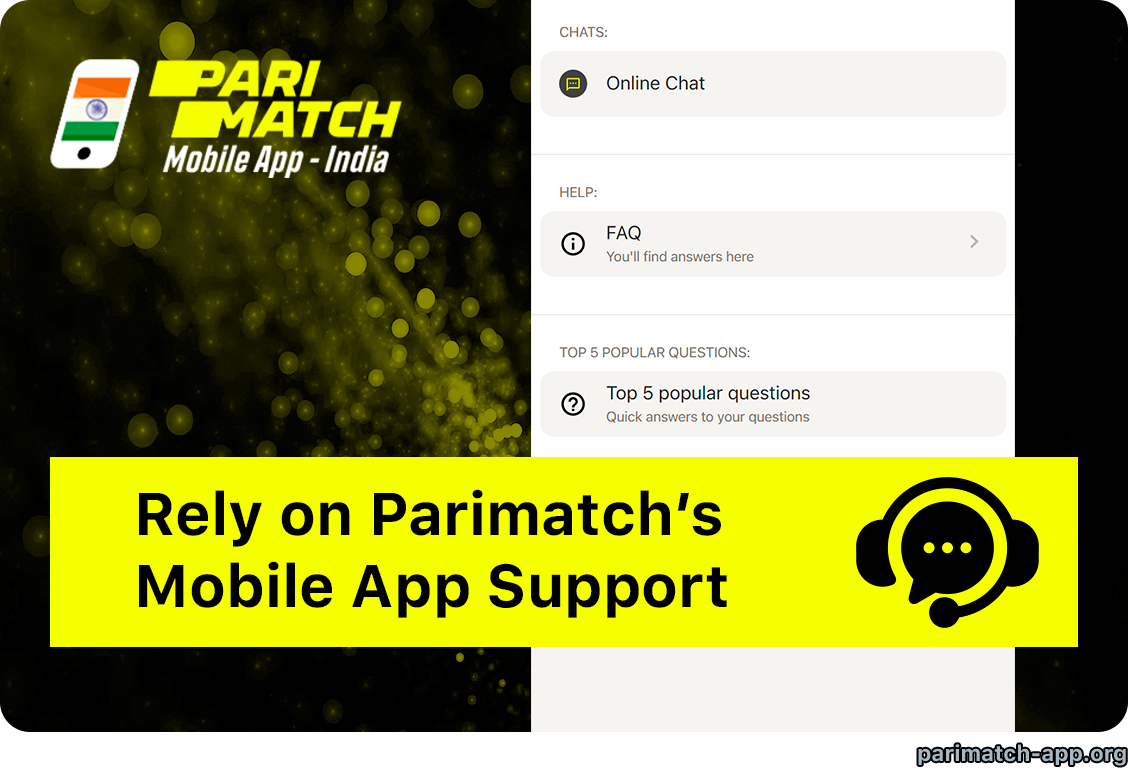 Parimatch Mobile App Support